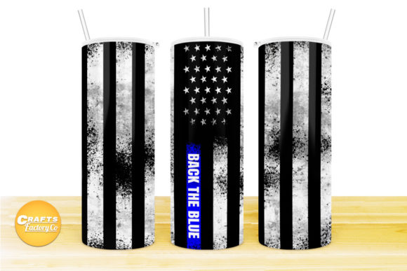 Download Skinny Tumbler Design Back the Blue - Skinny tumbler design Collection